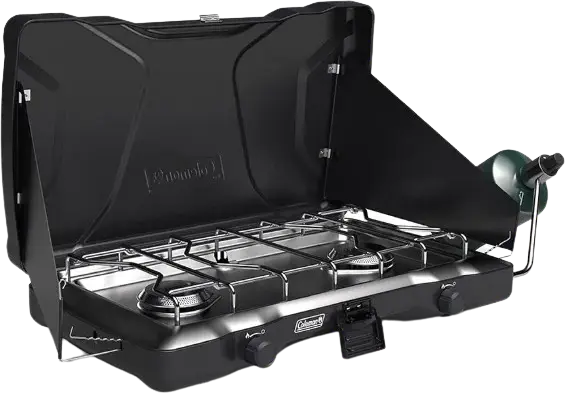 Coleman Triton 2-Burner Propane Camping Stove